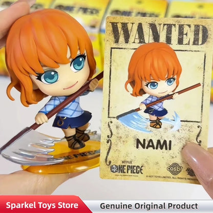 Genuine One Piece Cosbi Mini Figure Blind Box Monkey D Luffy Zoro Chopper Anime Figure Ornament Toys Mystery Box Boy'S Gift