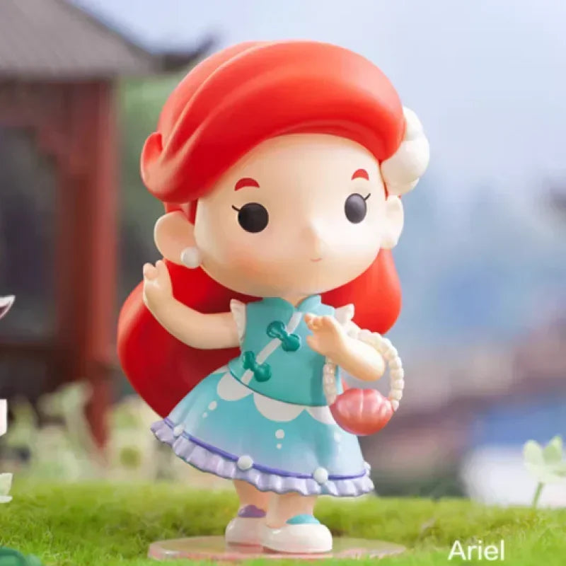 POP MART Disney Princess Han Chinese Costume Series Genuine Mystery Box Blind Box Guess Bag Toys Doll Cute Desktop Ornaments