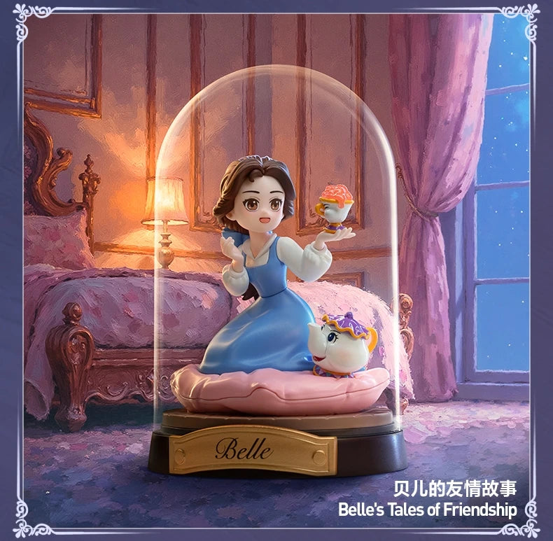 Original Genuine Pop Mart Disney Princess Create Your World Series Surprise Blind Box Guess Bag Mystery Box Toys Birthday Gift