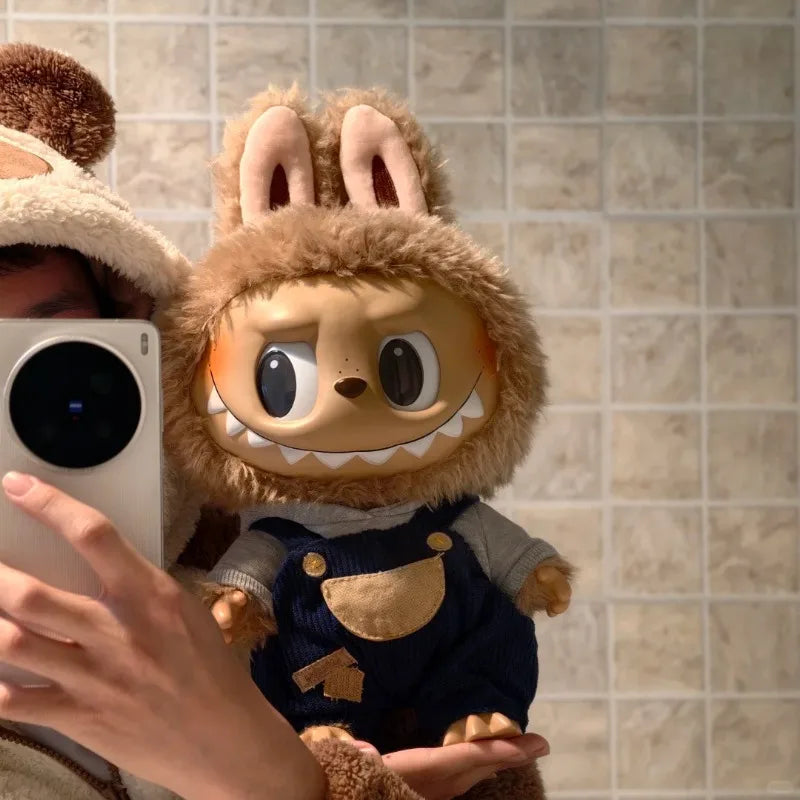 POP MART LABUBU THE MONSTERS Time To Chill Doll Creative Exquisite Home Furnishing Action Figure Surprise Gift Genuine in Stock