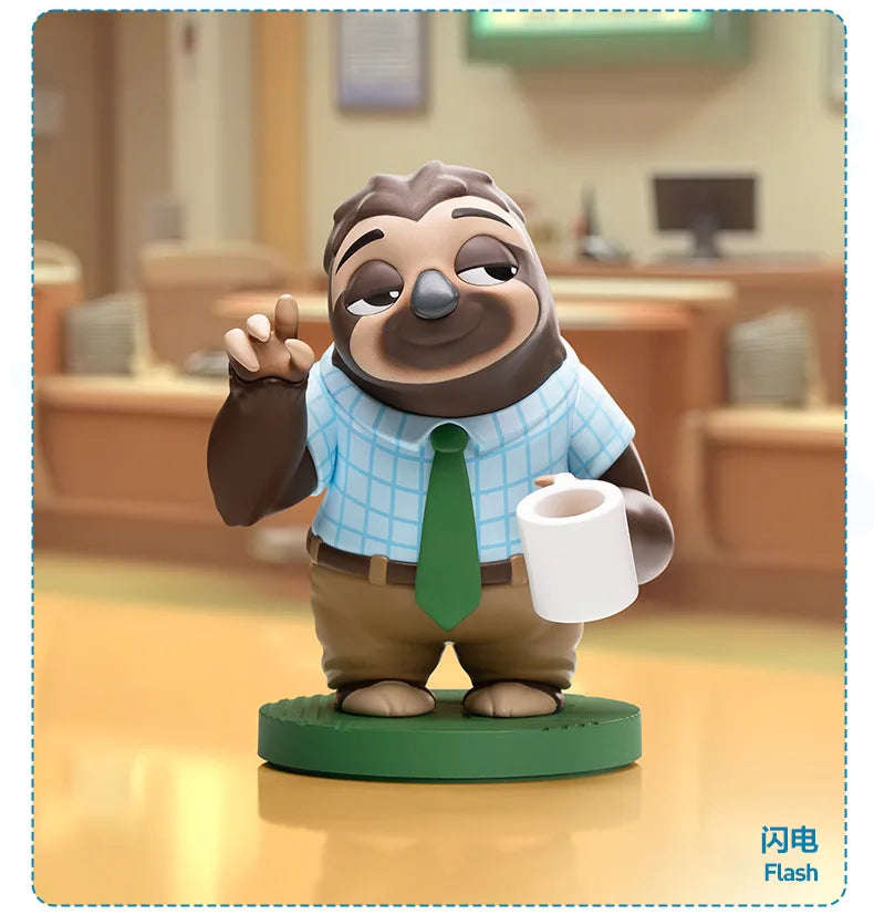 POPMART DISNEY ZOOTOPIA NEXT ADVENTURE Series Blind Box Toys Cute Ornaments Figurines Mystery Box Desktop Model Dolls Gifts