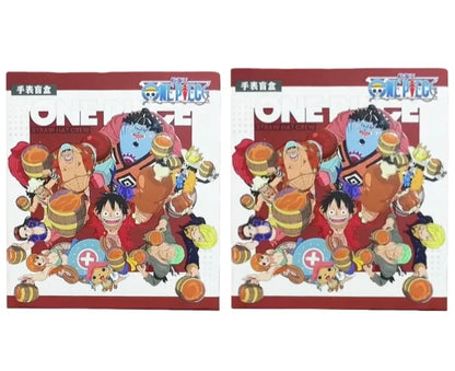 One Piece Watch Blind Box Genuine Anime Luffy Zoro Nami Robin Sanji Usopp Franky Brook Jinbe