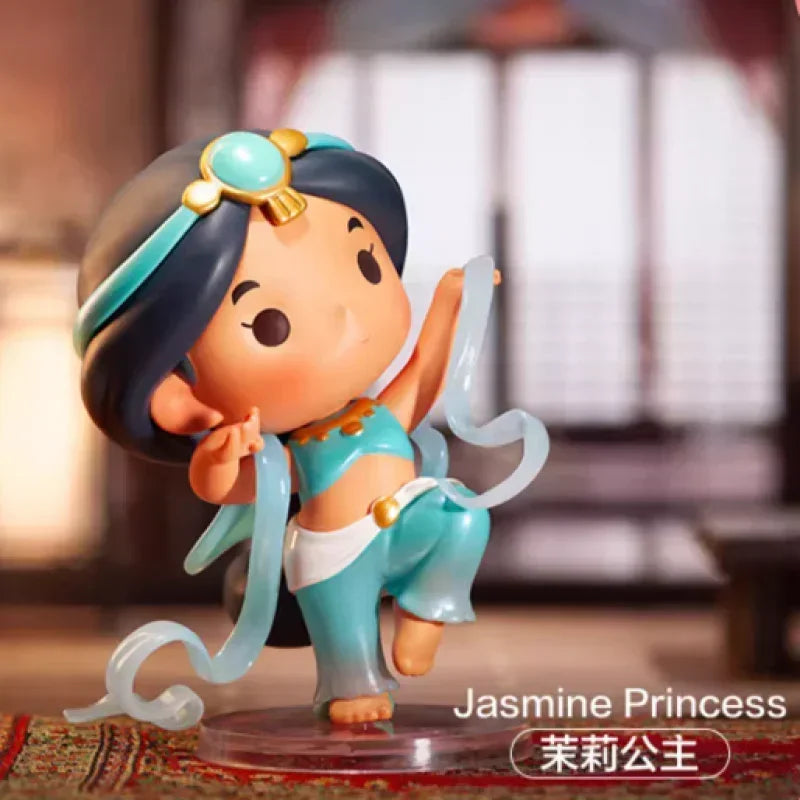POP MART Disney Princess Han Chinese Costume Series Genuine Mystery Box Blind Box Guess Bag Toys Doll Cute Desktop Ornaments