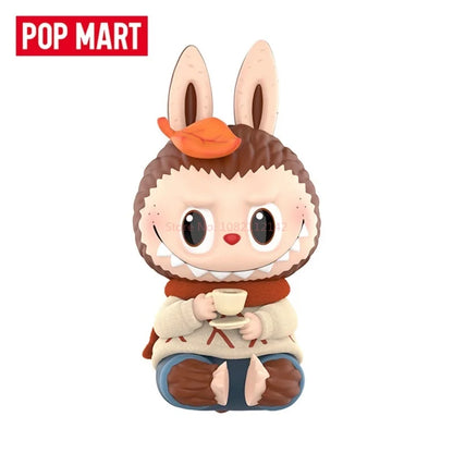 POP MART Labubu The Monsters ZIMOMO Warm Sweater Series Blind Box Guess Bag Mystery Box Toy Doll Cute Anime Figure Birthday Gift