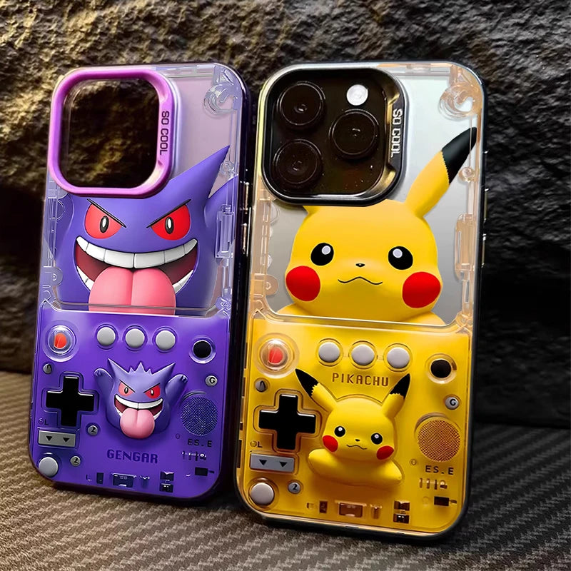 P-Pokemon Game Phone Case for Samsung Galaxy S25 Edge S24 S23 S22 S21 S20 Ultra Plus FE A56 A36 A26 Plating Matte Hard Cover