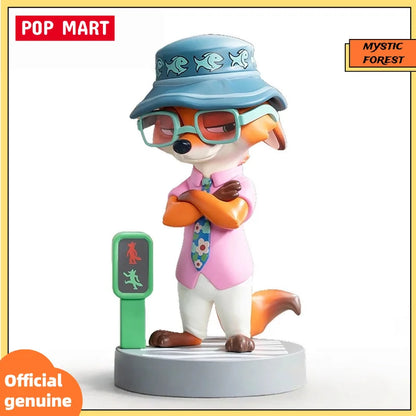 POPMART DISNEY ZOOTOPIA NEXT ADVENTURE Series Blind Box Toys Cute Ornaments Figurines Mystery Box Desktop Model Dolls Gifts