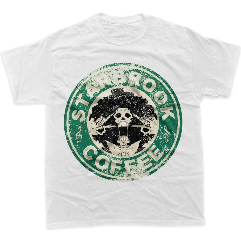 Anime Graphic Tee Brook One Piece Shirt Casual T-Shirt Men's 2026 Summer Fashion Oversize Street Casual Y2K Streetwear Clothing