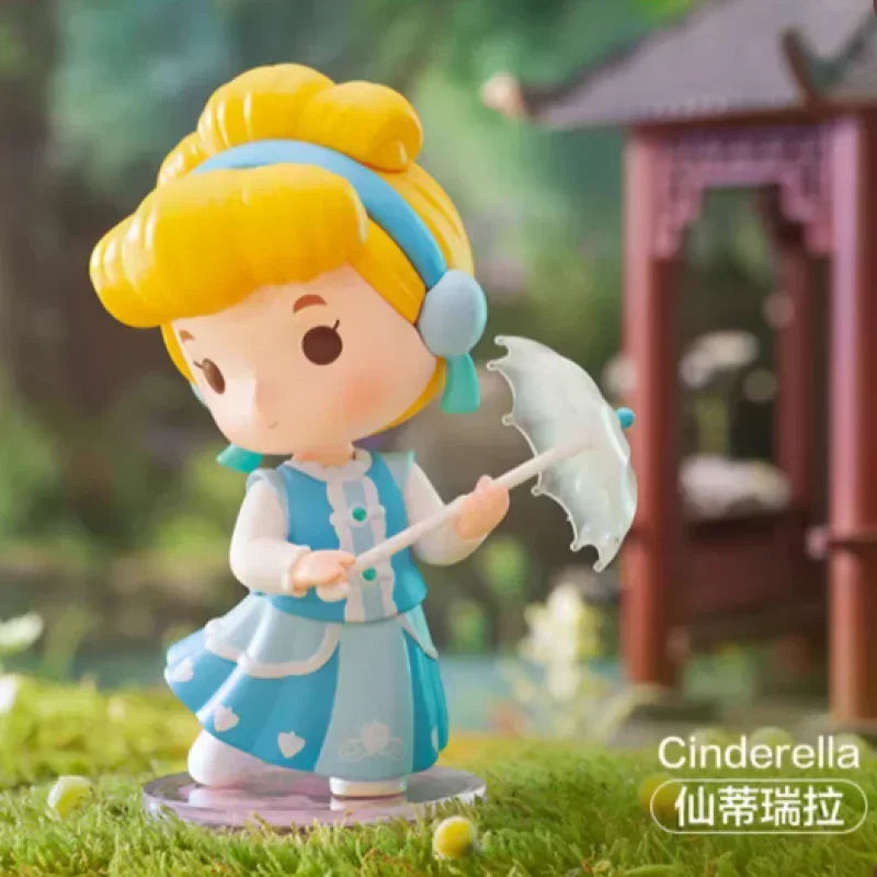 POP MART Disney Princess Han Chinese Costume Series Genuine Mystery Box Blind Box Guess Bag Toys Doll Cute Desktop Ornaments