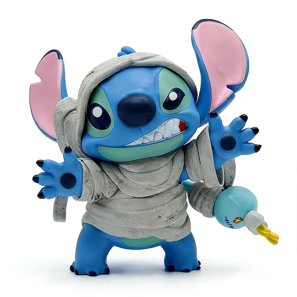 Disney Stitch Weird Diary Series Anime Figures Creative Cute Doll Statue Model Mystery blind box Toys Children Halloween gifts