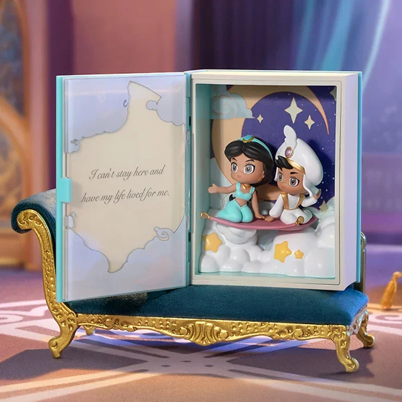 POP MART Disney Princess's Fairy Tales Series Blind Box Guess Bag Original Toys Doll Cute Anime Figure Ornaments Gift