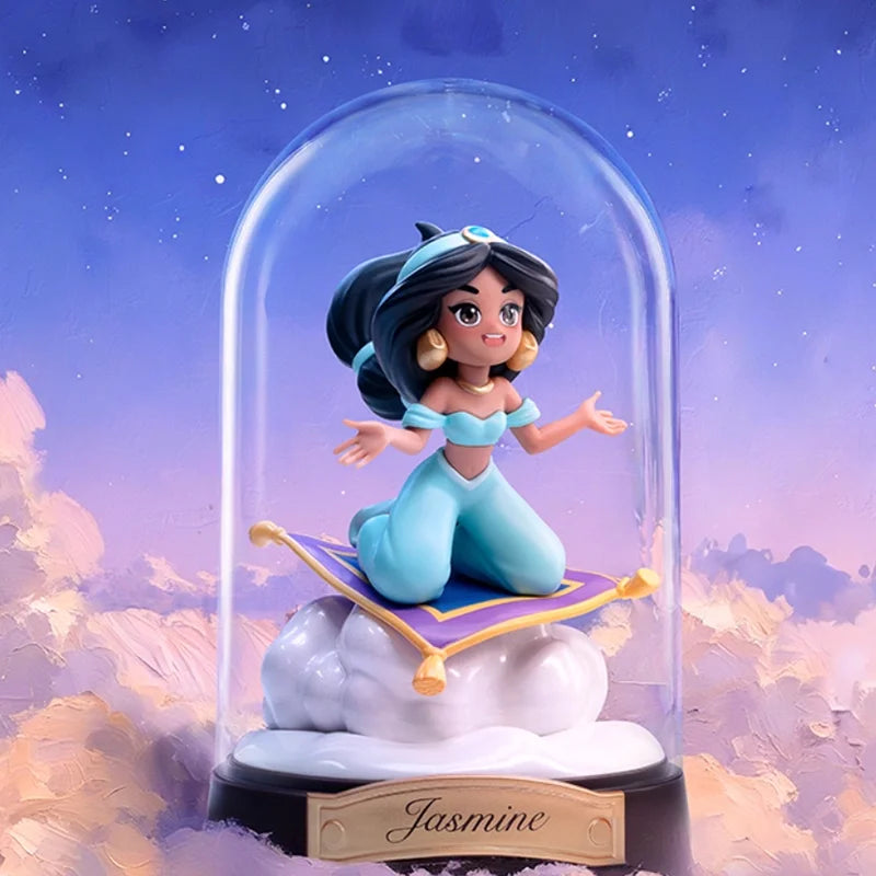 POP MART Disney PRINCESS Create Your World Series Blind Box Mystery Box Ornaments Figurines Home Decor Desktop Model Dolls