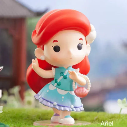 POP MART Disney Princess Han Chinese Costume Series Genuine Mystery Box Blind Box Guess Bag Toys Doll Cute Desktop Ornaments