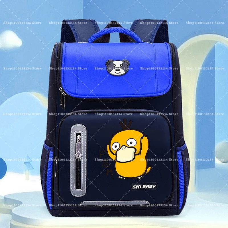 Pokemon Backpacks Anime Pikachu Charmander Large Capacity Schoolbags Cartoon Book Shoulders Bags Boys Girls Stationary Supplies
