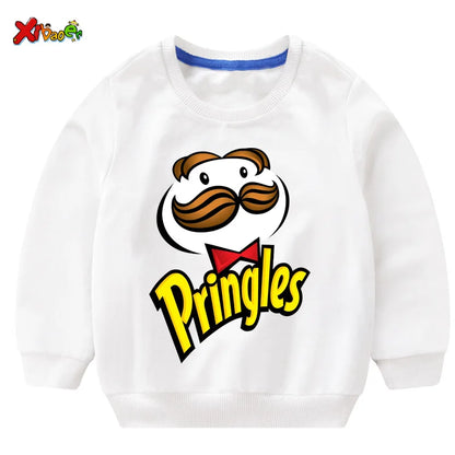 Kids Hoodies Sweatshirts for Boys Baby Cartoon Clothing Boy Girl Cotton Print Casual T Shirt Children Pullover Cute Clothes Cool