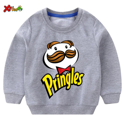 Kids Hoodies Sweatshirts for Boys Baby Cartoon Clothing Boy Girl Cotton Print Casual T Shirt Children Pullover Cute Clothes Cool