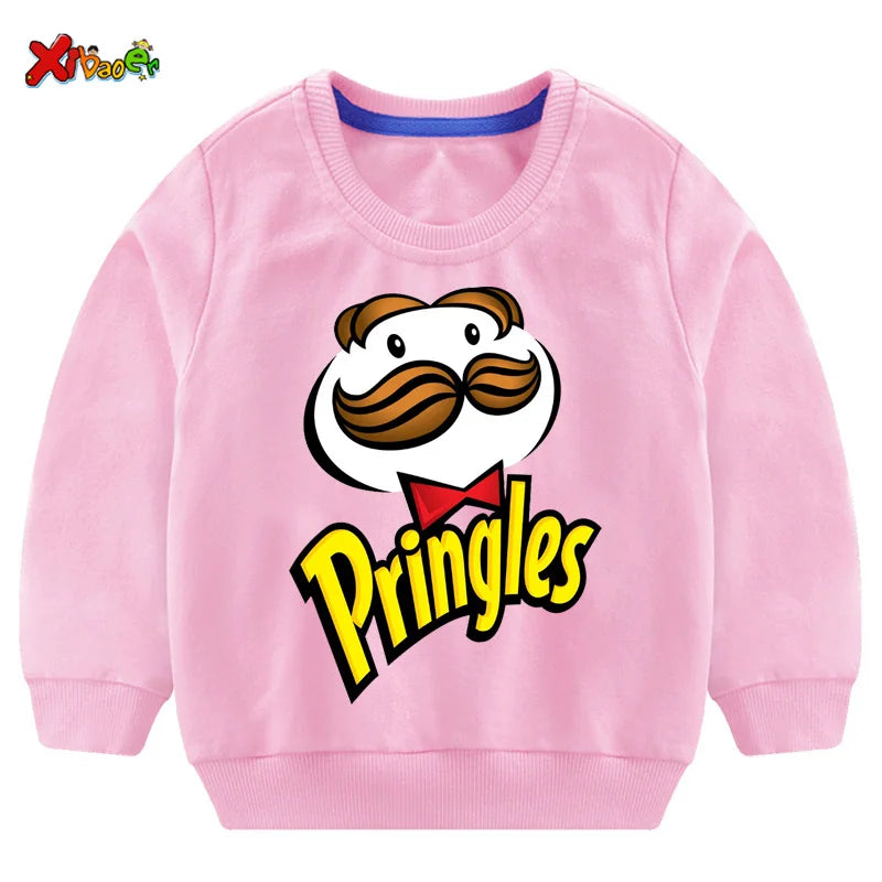 Kids Hoodies Sweatshirts for Boys Baby Cartoon Clothing Boy Girl Cotton Print Casual T Shirt Children Pullover Cute Clothes Cool