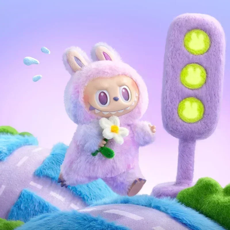 POP MART LABUBU THE MONSTERS Big into Energy Series Vinyl Plush Toy Doll Cute Mystery Blind Box Gift Super cute plush toy collec