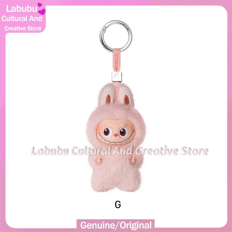 POP MART The Monsters Labubu V4 Pin for Love Series Mystery Blind Box Vinyl Face Plush Doll Pendant Keychain Toy Christmas Gifts