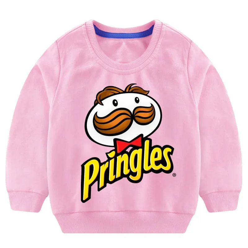 Kids Hoodies Sweatshirts for Boys Baby Cartoon Clothing Boy Girl Cotton Print Casual T Shirt Children Pullover Cute Clothes Cool