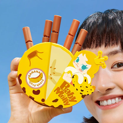 POP MART Baby Molly Fruity Aroma Series-Magnetic Sealing Clip Storage Box Set Mystery Box 1PC/6PCS