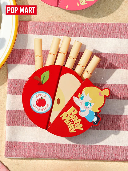 POP MART Baby Molly Fruity Aroma Series-Magnetic Sealing Clip Storage Box Set Mystery Box 1PC/6PCS