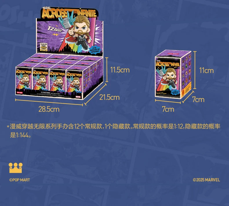 POP MART MARVEL Across The Infinite Series Original Blind Box Surprise Mystery Box