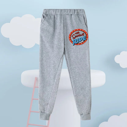 Children The Simpsons Cartoon Zip Hoodie Autumn Winter Boys Girls Cute Kawaii Trendy New Kids Hooded Sweatshirt 3 14 Years