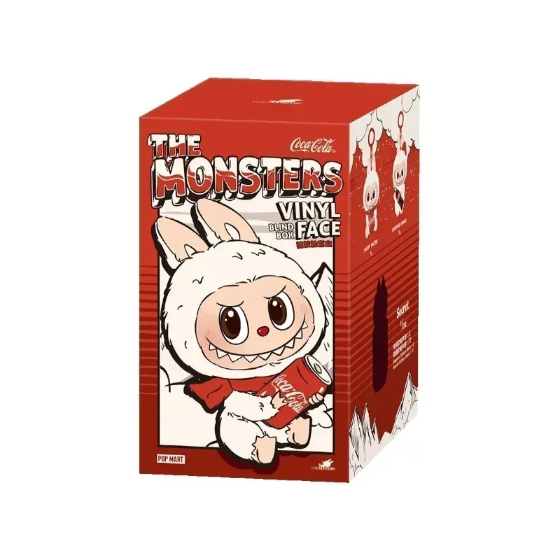 POP MART Labubu the Monsters Coca-Cola Series Kawaii Anime Action Figure Vinyl Face Blind Box Surprise Mystery Doll Toy
