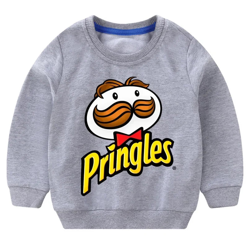 Kids Hoodies Sweatshirts for Boys Baby Cartoon Clothing Boy Girl Cotton Print Casual T Shirt Children Pullover Cute Clothes Cool
