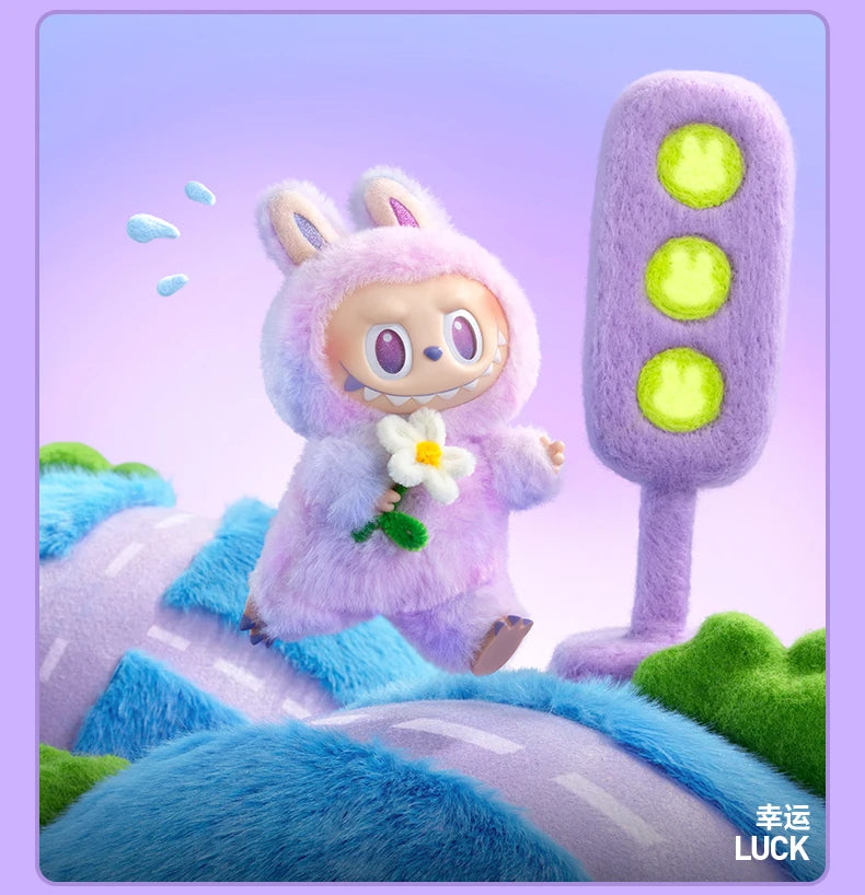 POP MART LABUBU THE MONSTERS Big into Energy Series Vinyl Plush Toy Doll Cute Mystery Blind Box Gift Super cute plush toy collec
