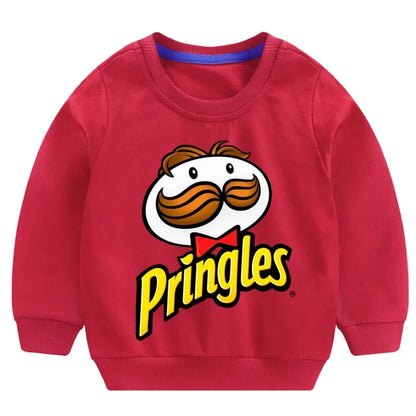 Kids Hoodies Sweatshirts for Boys Baby Cartoon Clothing Boy Girl Cotton Print Casual T Shirt Children Pullover Cute Clothes Cool
