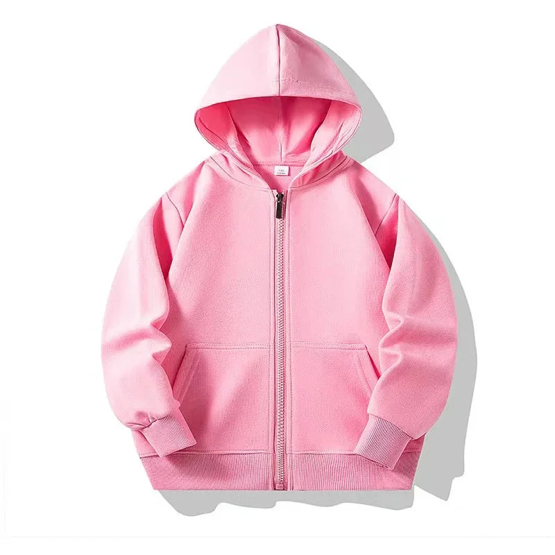 Children The Simpsons Cartoon Zip Hoodie Autumn Winter Boys Girls Cute Kawaii Trendy New Kids Hooded Sweatshirt 3 14 Years