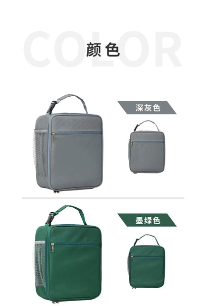 Borsa Termica per Pranzo One Piece per Ragazzi, in Alluminio Isolante, Spessa, con Design Carino a Tema Anime, per Studenti e Lavoratori d'Ufficio