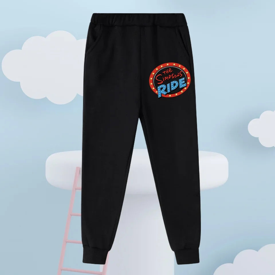 Children The Simpsons Cartoon Zip Hoodie Autumn Winter Boys Girls Cute Kawaii Trendy New Kids Hooded Sweatshirt 3 14 Years