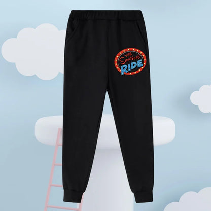 Children The Simpsons Cartoon Zip Hoodie Autumn Winter Boys Girls Cute Kawaii Trendy New Kids Hooded Sweatshirt 3 14 Years