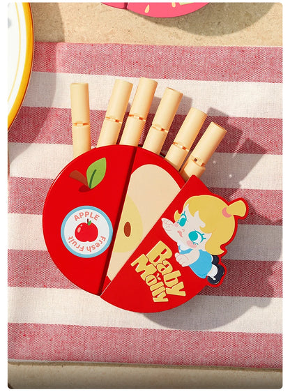 POP MART Baby Molly Fruity Aroma Series-Magnetic Sealing Clip Storage Box Set Mystery Box 1PC/6PCS