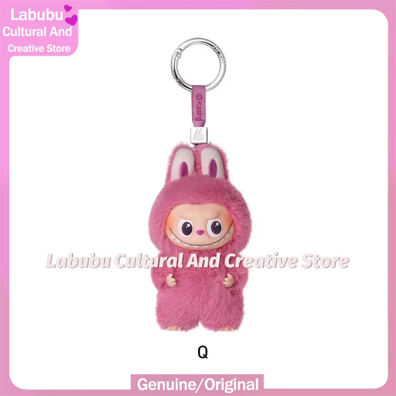 POP MART The Monsters Labubu V4 Pin for Love Series Mystery Blind Box Vinyl Face Plush Doll Pendant Keychain Toy Christmas Gifts