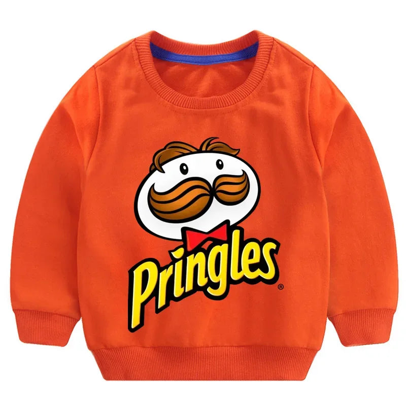 Kids Hoodies Sweatshirts for Boys Baby Cartoon Clothing Boy Girl Cotton Print Casual T Shirt Children Pullover Cute Clothes Cool