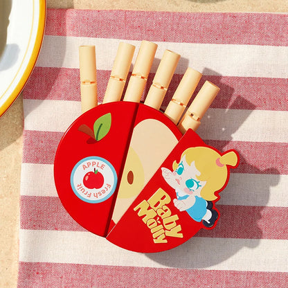 POP MART Baby Molly Fruity Aroma Series-Magnetic Sealing Clip Storage Box Set Mystery Box 1PC/6PCS