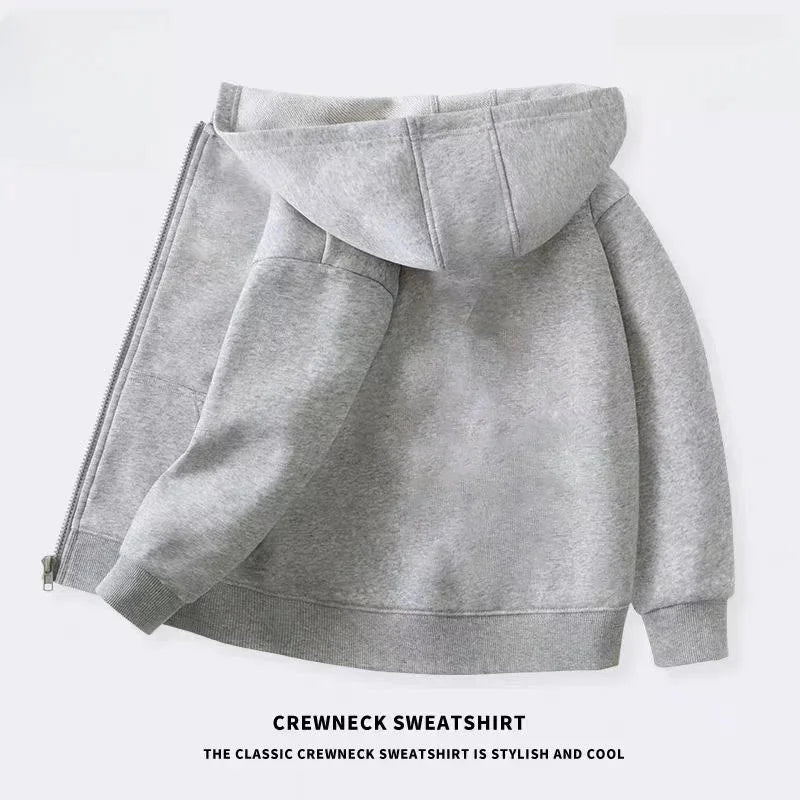 Children The Simpsons Cartoon Zip Hoodie Autumn Winter Boys Girls Cute Kawaii Trendy New Kids Hooded Sweatshirt 3 14 Years