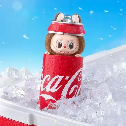 POP MART Labubu the Monsters Coca-Cola Series Kawaii Anime Action Figure Vinyl Face Blind Box Surprise Mystery Doll Toy