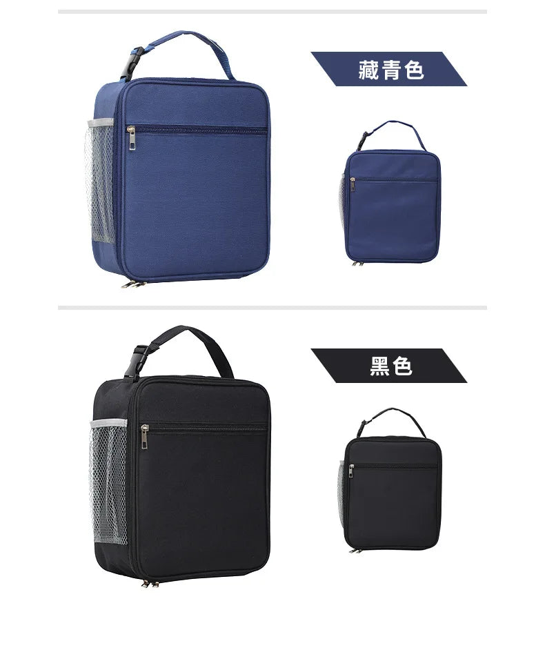 Borsa Termica per Pranzo One Piece per Ragazzi, in Alluminio Isolante, Spessa, con Design Carino a Tema Anime, per Studenti e Lavoratori d'Ufficio