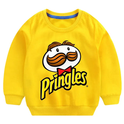 Kids Hoodies Sweatshirts for Boys Baby Cartoon Clothing Boy Girl Cotton Print Casual T Shirt Children Pullover Cute Clothes Cool