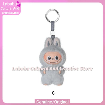 POP MART The Monsters Labubu V4 Pin for Love Series Mystery Blind Box Vinyl Face Plush Doll Pendant Keychain Toy Christmas Gifts