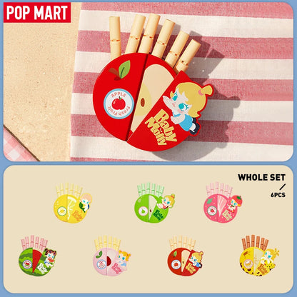 POP MART Baby Molly Fruity Aroma Series-Magnetic Sealing Clip Storage Box Set Mystery Box 1PC/6PCS