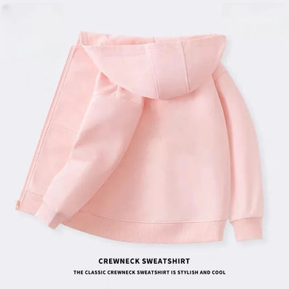 Children The Simpsons Cartoon Zip Hoodie Autumn Winter Boys Girls Cute Kawaii Trendy New Kids Hooded Sweatshirt 3 14 Years