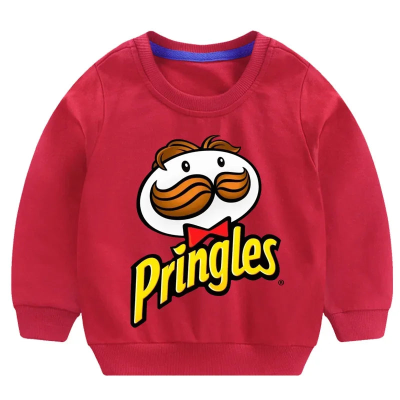 Kids Hoodies Sweatshirts for Boys Baby Cartoon Clothing Boy Girl Cotton Print Casual T Shirt Children Pullover Cute Clothes Cool