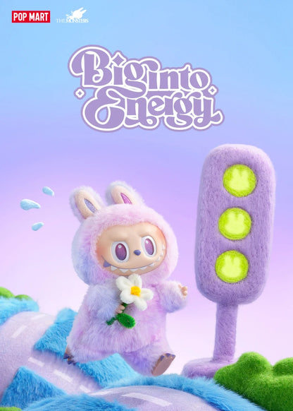 POP MART LABUBU THE MONSTERS Big into Energy Series Vinyl Plush Toy Doll Cute Mystery Blind Box Gift Super cute plush toy collec