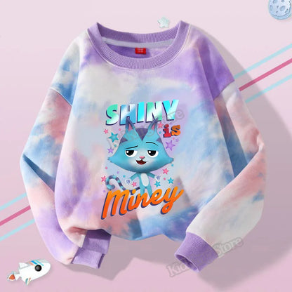 Gabby Dollhouse Children Hooded Sweater Anime Printed Hoodies Cartoon Long Sleeved Spring Autumn Sweatshirts Kids Clothes Gift