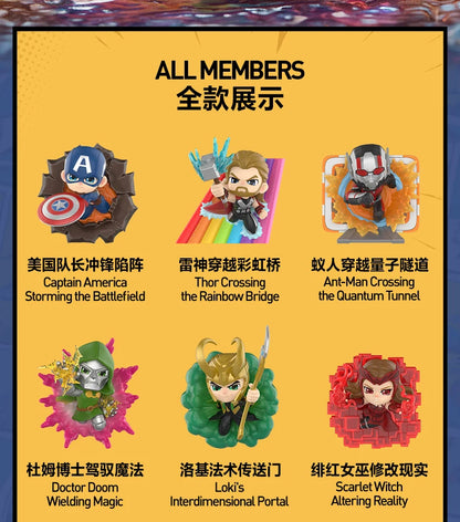 POP MART MARVEL Across The Infinite Series Original Blind Box Surprise Mystery Box